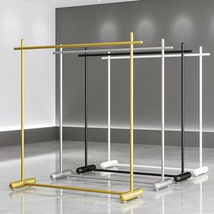 Floor-to-Floor Nakajima Rack Side Hanging Clothes Rack Hanger Rod Clothing Store Mobile Men's and Women's Shelf Display Rack