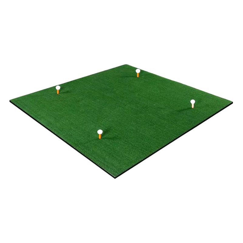 Golf golpear la estera interior y exterior engrosada cifrado alta elasticidad protección del medio ambiente huelga fuente de césped artificial fábrica al por mayor image 1