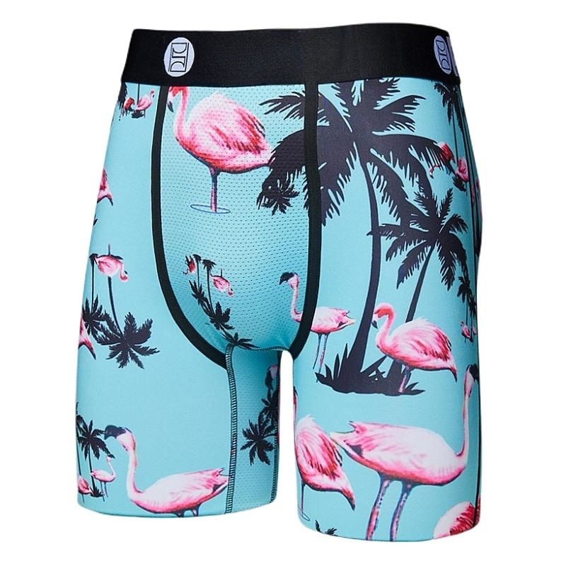 Marca de moda PSD seda de hielo pantalones cortos de poliéster pantalones de playa estampados anime deportes cómodos correr bóxer calzoncillos para hombres