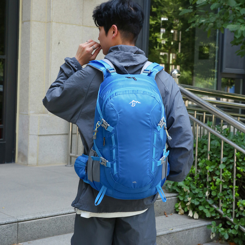 跨境新款户外双肩包男女多功能运动背包大容量徒步远行登山包批发|undefined