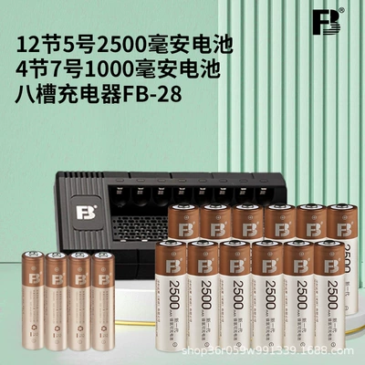 Light Ccd Camera No. 7 Hibrid akkumulyator batareyaları - no-5-battery-12-no-7-1000-ma-battery-48-slot-charger
