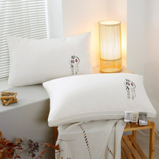 Factory wholesale new skin-friendly high elastic raw cotton pillow pillow single non-collapse