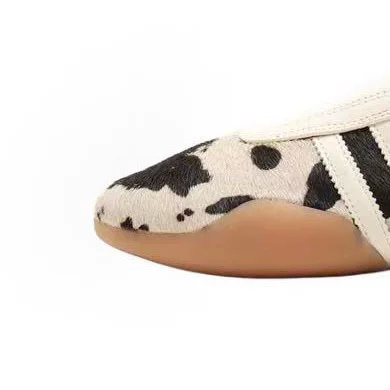 Original Box Taekwondo Mei Thin-Soled Retro Suede Slip-On Taekwondo Shoes Low-Top Maillard Racing Shoes