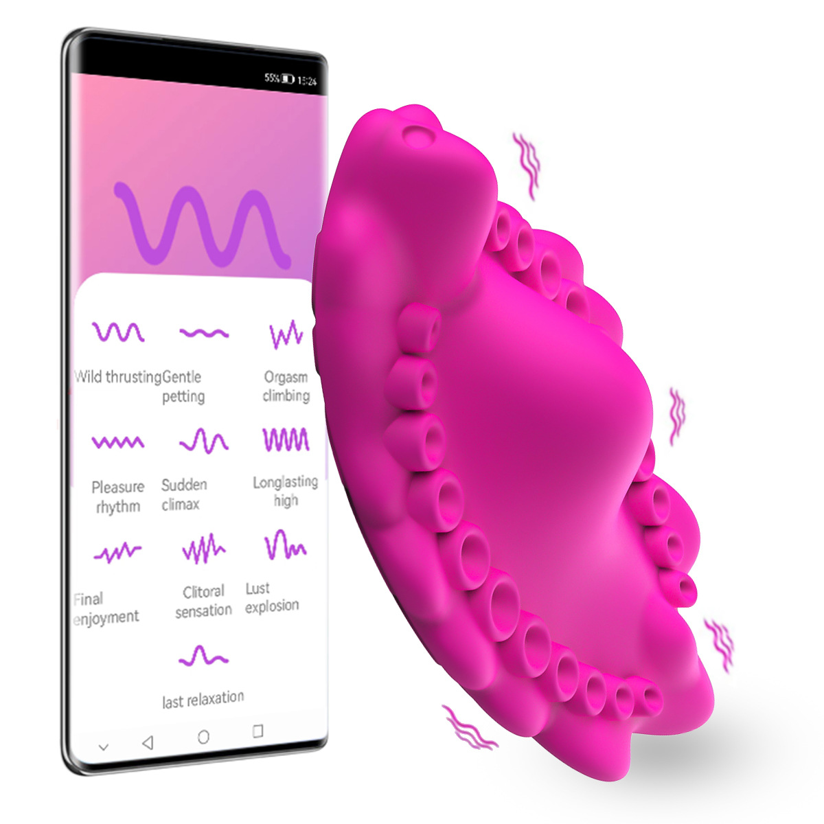 Omobo control remoto vibrador 10-frecuencia femenina desgaste ropa interior vibrador G-punto clítoris estimulación masajeador juguetes sexuales