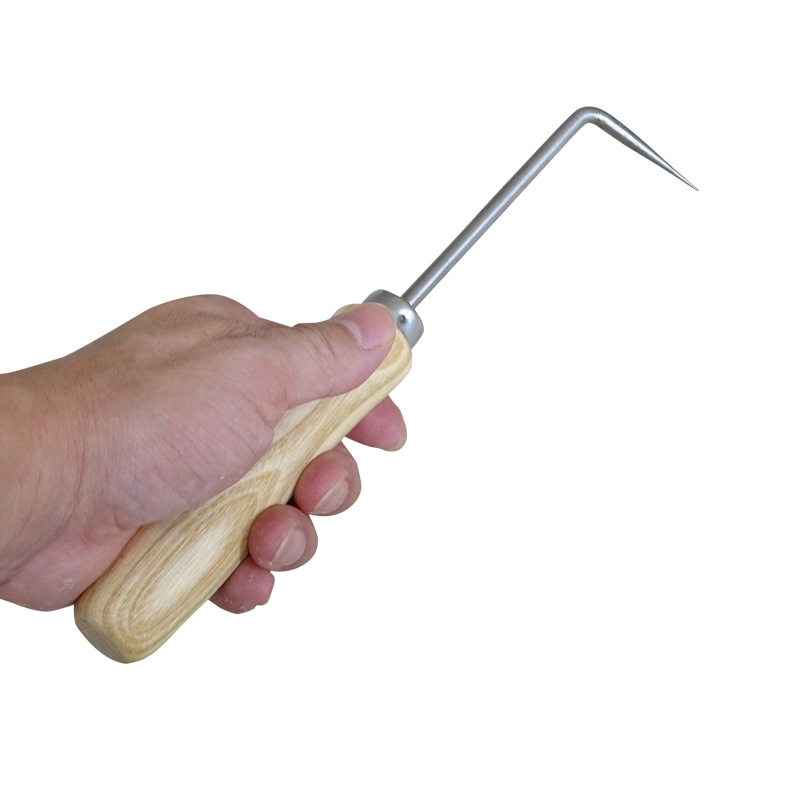 Rollo de presión resistente a altas temperaturas de mano, película impermeable de PVC, rodillo de latón de silicona de teflón, accesorios de pistola de soldadura de plástico, gancho de mango de madera