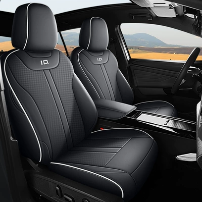 Modelə uyğun (Original) oturacaq örtükləri – cushion - cool-wave-black-standard-edition-id-4-dedicated-five-seats-front-full-bag-rear-half-bag