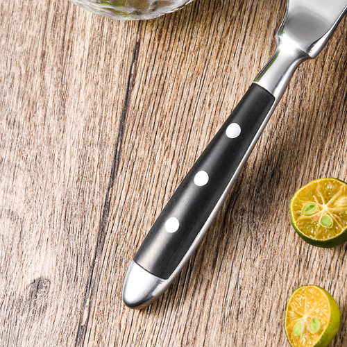 Set of 3 Stainless Steel Knife, Fork, and Spoon for Western Restaurant Steak Dining, Home Use with Ritual Diningware