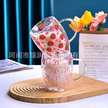 设计师款蝴蝶结水壶套装耐高温玻璃果汁水杯凉白开套装耐热防爆