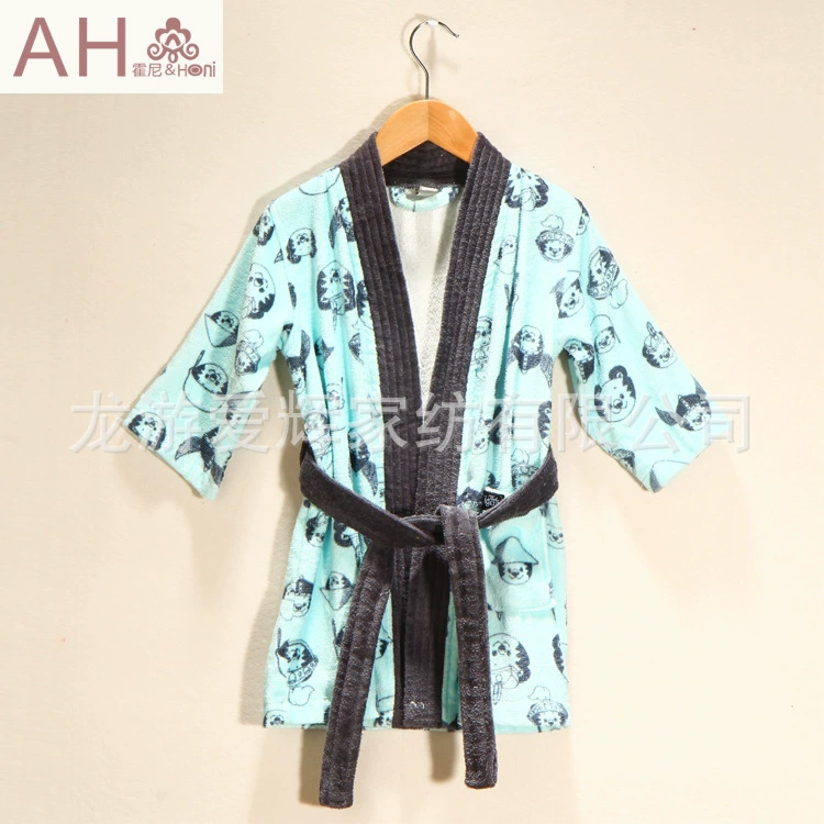 Детский махровый халат,