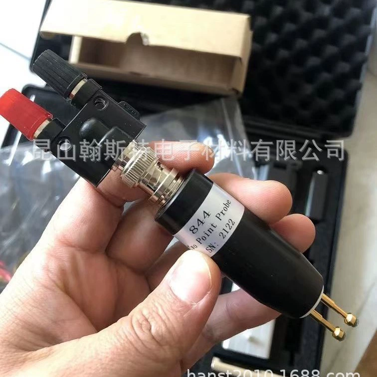 DESCO19297 Двухточечный испытательный электрод с BNC адаптер тест крошечных объектов Поверхностное сопротивление 844