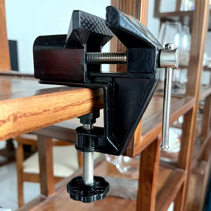 Мини-скамья тиски из алюминиевого сплава аппаратные Инструменты Деревообрабатывающий стол зажим 50 мм зажим бытовые плоскогубцы
