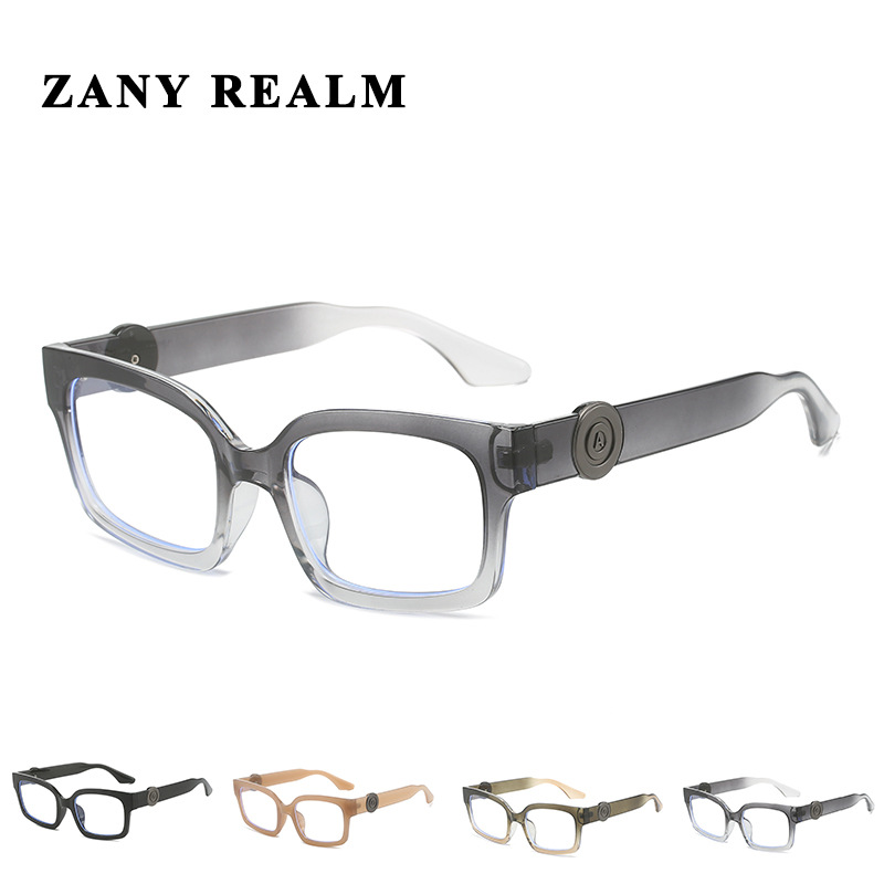 Nuevo retro Costa Oeste Americano gafas lisas ojo de gato generoso marco Comercio Exterior anti luz azul marco fabricante en stock