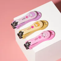Детская сетка красные Мультяшные кусачки для ногтей из нержавеющей стали кусачки для ногтей двенадцать созвездий педикюрный нож кусачки для красоты маникюр