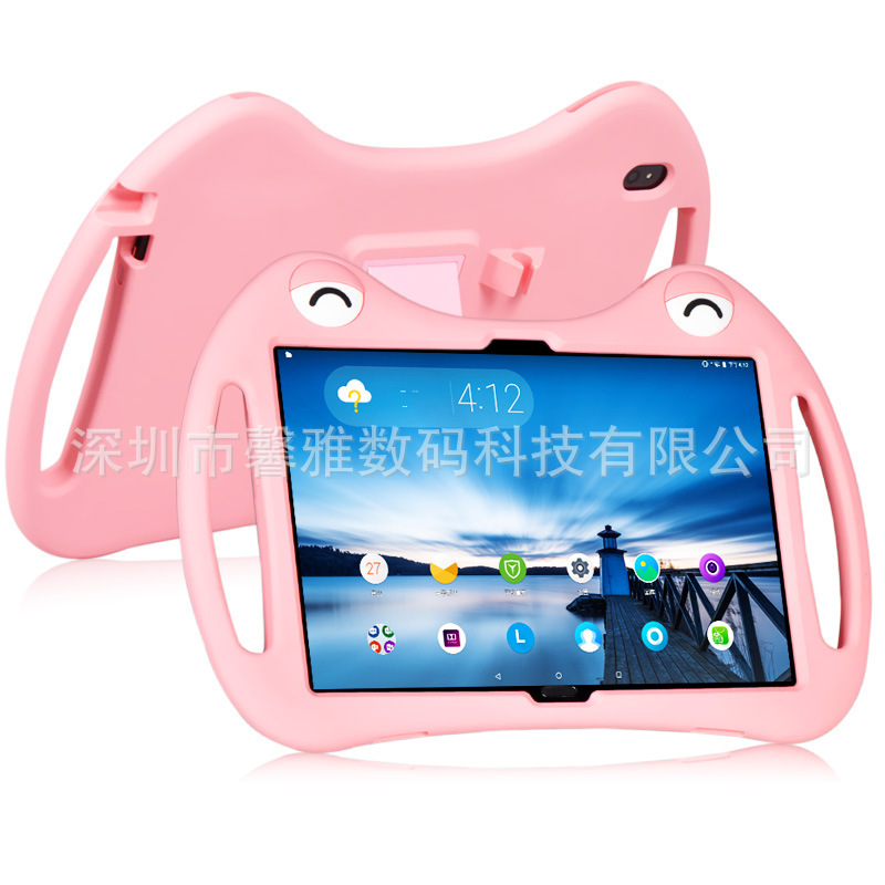 For Lenovo tab4 10plus protective cover 10.1 flat TB-X304/704 children silicone drop-proof all-inclusive