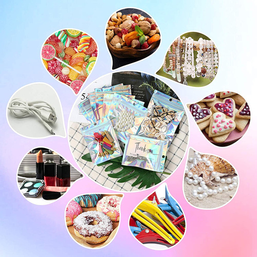 50 sheets/pack 5*9cm thank you for supporting my small business laser thank you card