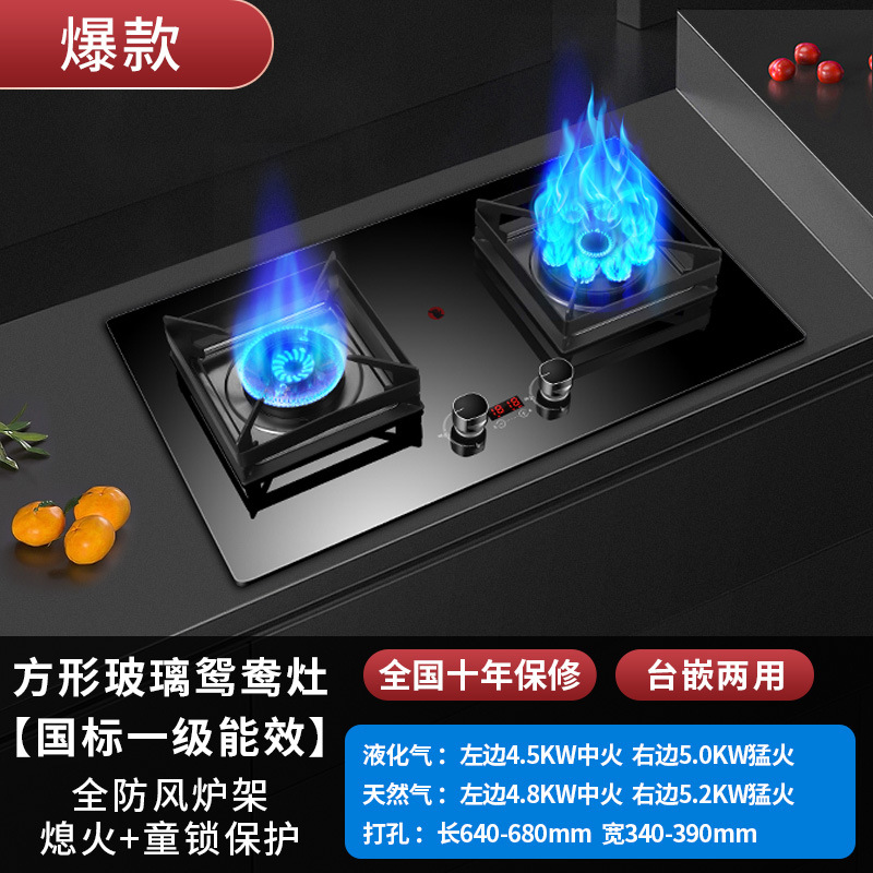 인기 모델 + 강화유리 + 9구 원양 + 사각 방풍 스토브 랙 + 타이밍 기능