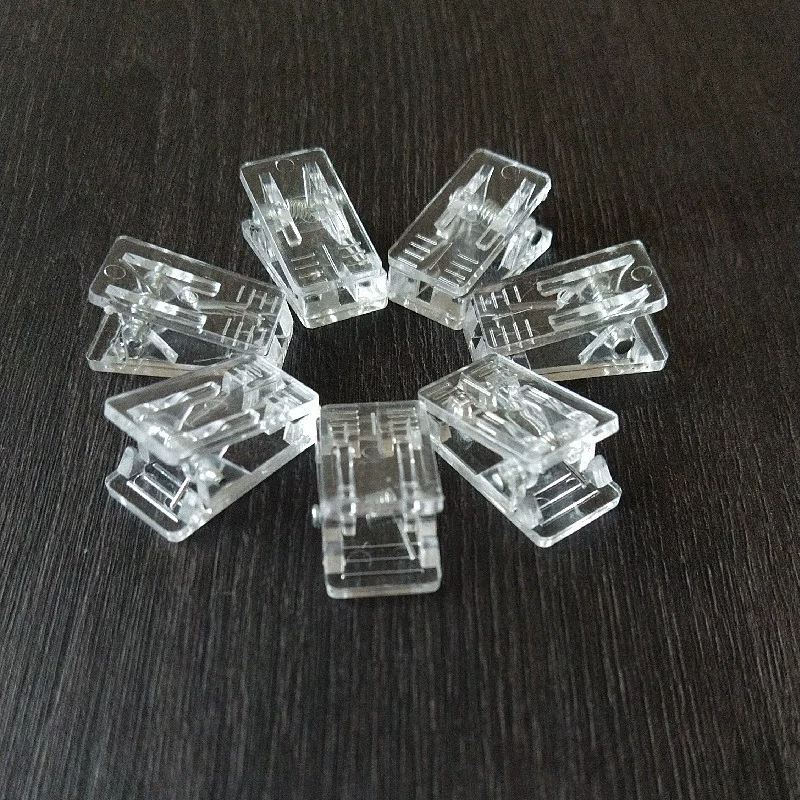 Пластиковая крышка значка сертификат значок заводской держатель карты акриловый прозрачный с клеем маленькая пружина кристалл клип патч PP клип