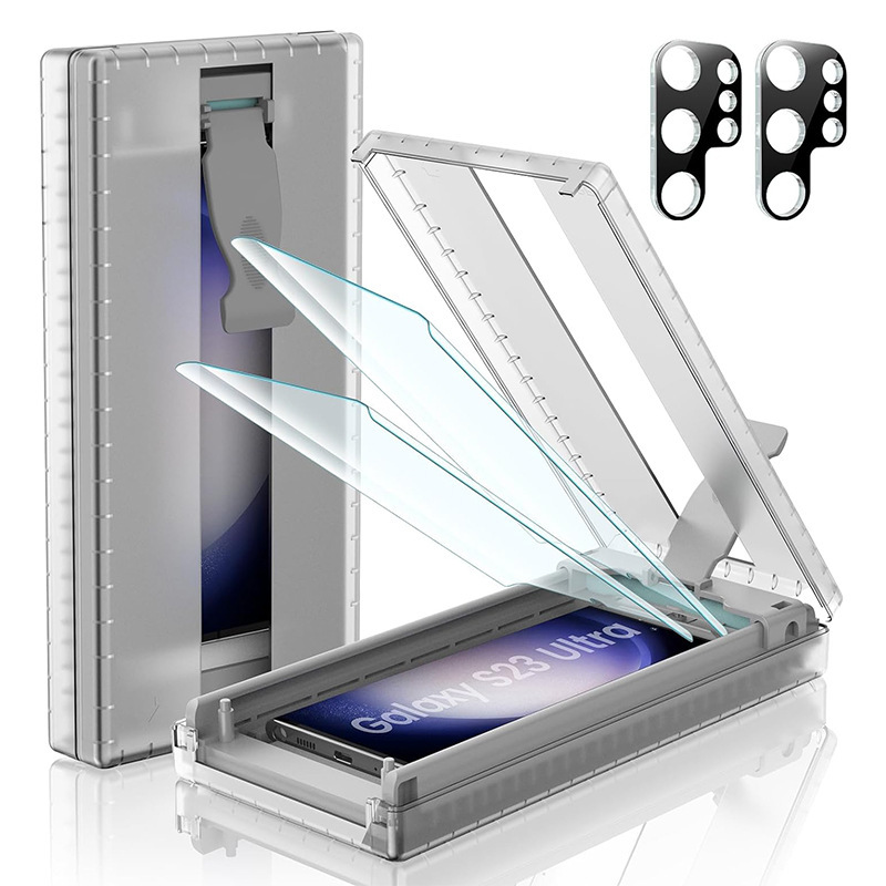 Suitable for Samsung Galaxy S24 S23 Ultra Screen Protector, Lens Film Set, Mobile Phone Film, Tempered Film Suitable for Samsung Galaxy S24 S23 Ultra Screen Protector, Lens Film Set, Mobile Phone Film, Tempered Film