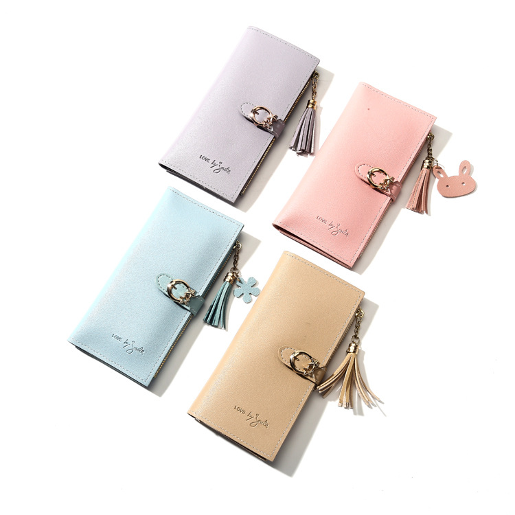 Wallet women's long large capacity wallet mobile phone bag Pu imitation leather women's wallet wholesale manufacturer