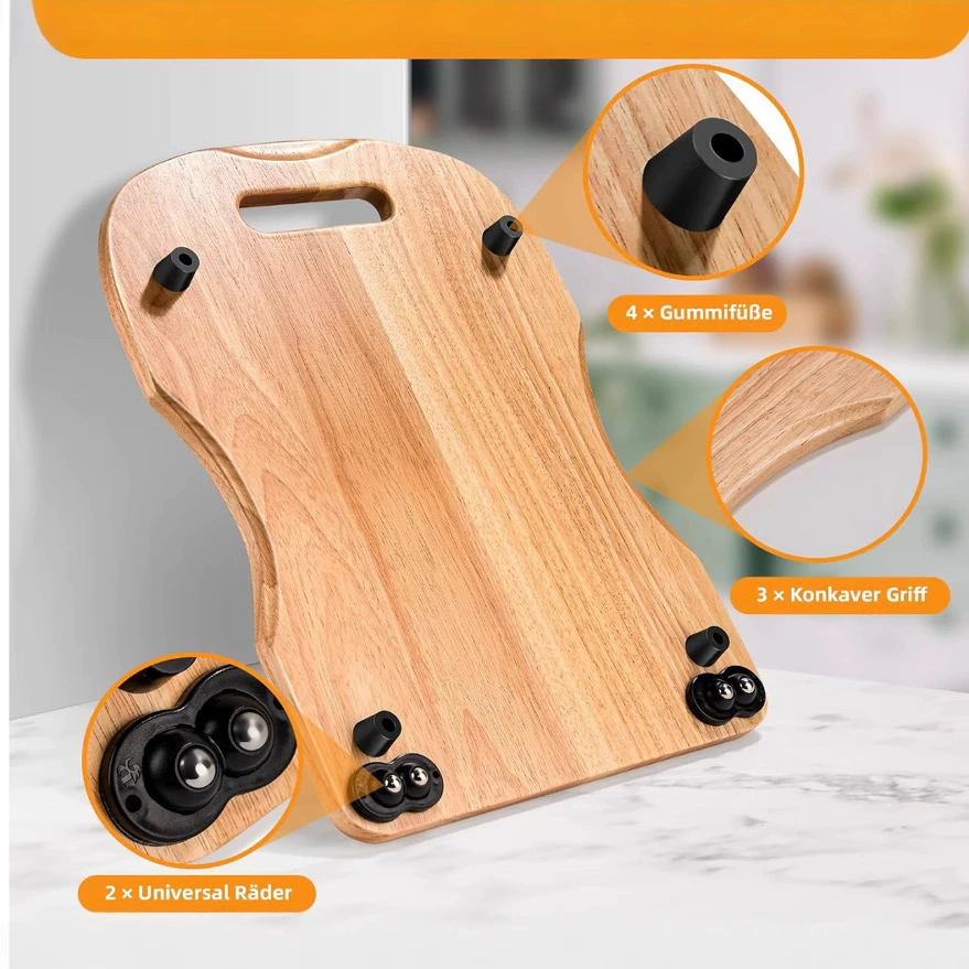 Трансграничный новый Thermomix TM5 TM6 смеситель деревянная талия скользкая коврик столешница электрический скольжение коврик