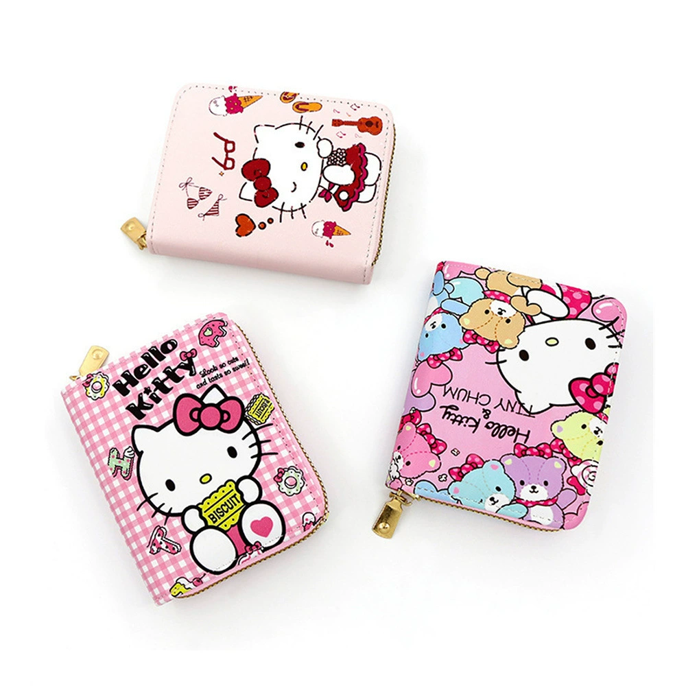 Hello Kitty, полиуретановый мультяшный кошелек