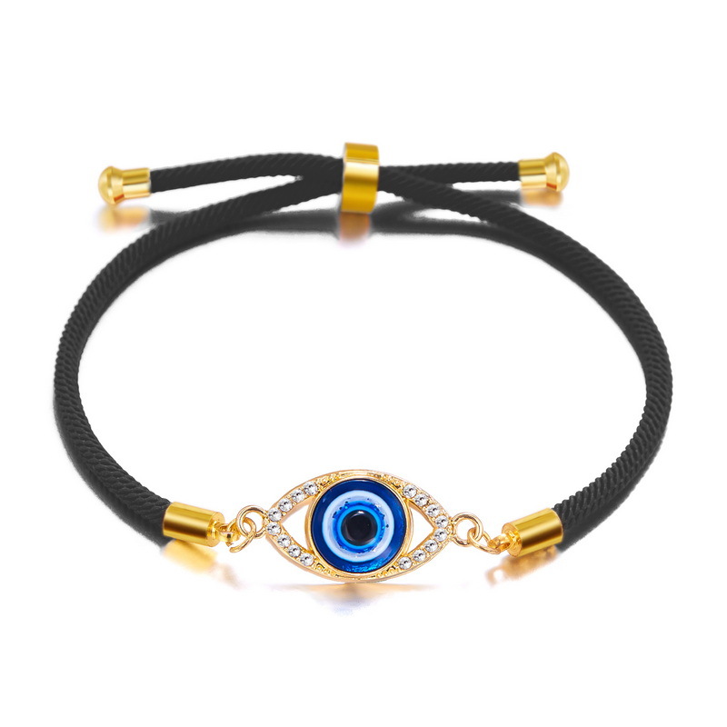 Herenarmband met boze oog strass en legering_voghion.com