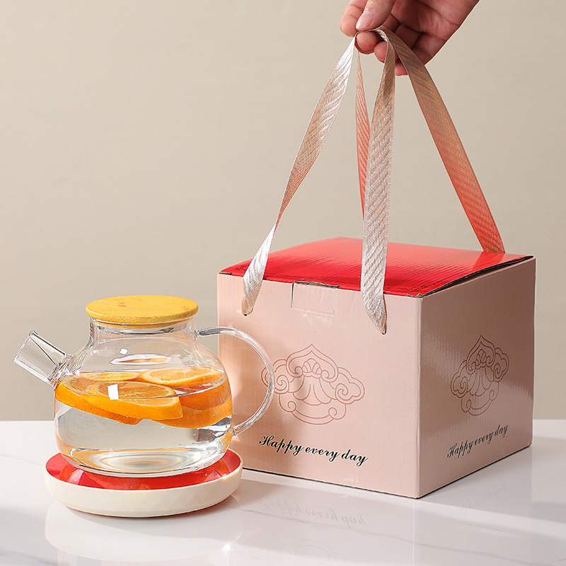 Juego de tazas con temperatura constante de 55 grados, caja de regalo para tazas, taza de cerámica, evento de inauguración, regalo del Año del Caballo, recuerdo personalizado