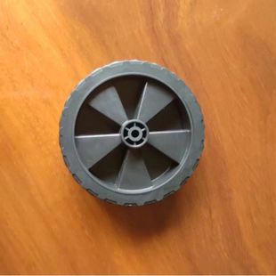 Camping Car 5-inch wheel folding car accessories 5-inch PVC wheel camping car wheel plastic wheel wheel shopping cart
