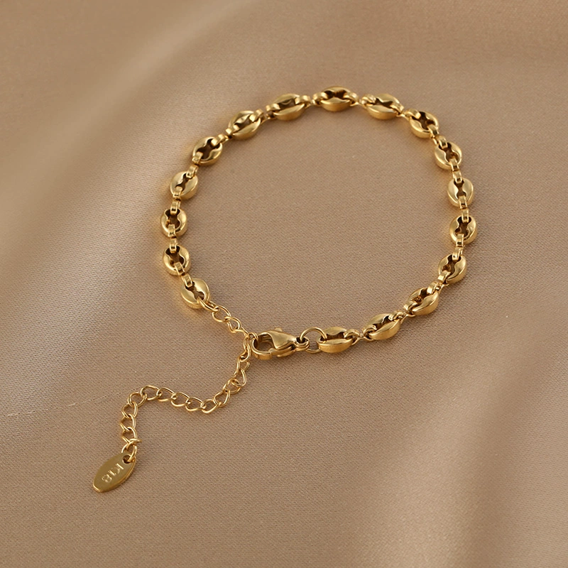  retro universal bracelet stainless steel, jewelry, does not fade, simple and elegant design