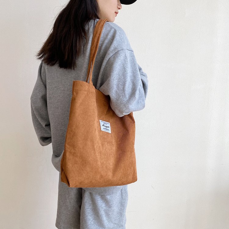 Corduroy Shoulder Bag for Women 2026 Autumn Large Capacity Retro Ins Student Harajuku Class Bag Crossbody Corduroy Shoulder Bag for Women 2026 Autumn Large Capacity Retro Ins Student Harajuku Class Bag Crossbody