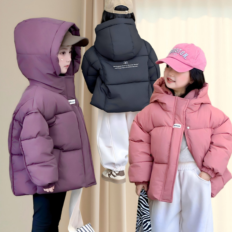 Winter New Cotton Clothing for Children, Boys and Girls, Warm Children's Clothing, Cotton Jackets, Korean Style Thick Outerwear for Older Children, Export Products Winter New Cotton Clothing for Children, Boys and Girls, Warm Children's Clothing, Cotton Jackets, Korean Style Thick Outerwear for Older Children, Export Products