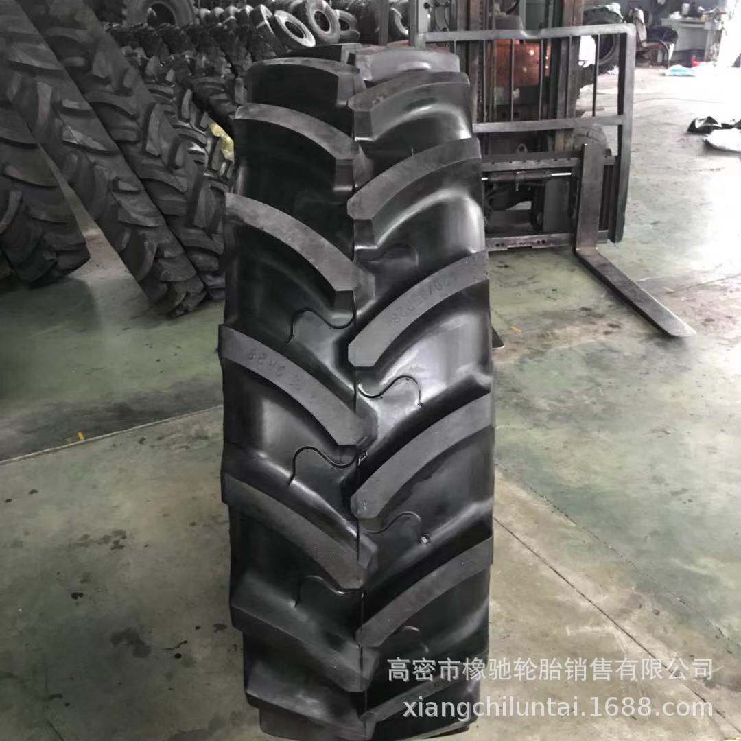 泰山420/85R28真空胎 16.9R28 拖拉机人字花纹子午线轮胎