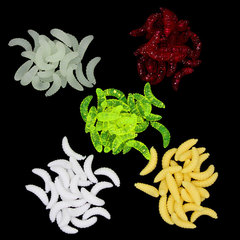 工廠直銷路亞餌軟蟲麵包蟲蛆蟲軟餌魚餌馬口魚餌台釣仿生餌麵包蟲