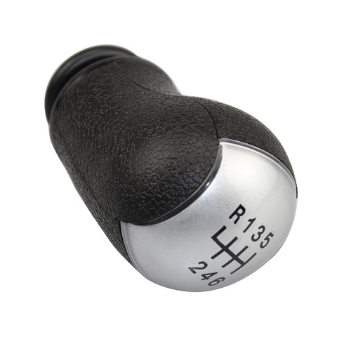 Applicable for Ford Focus Car Gear Shift Lever Handball Shifter Lever Gear Lever Silver Cap Model 5/6 Speed