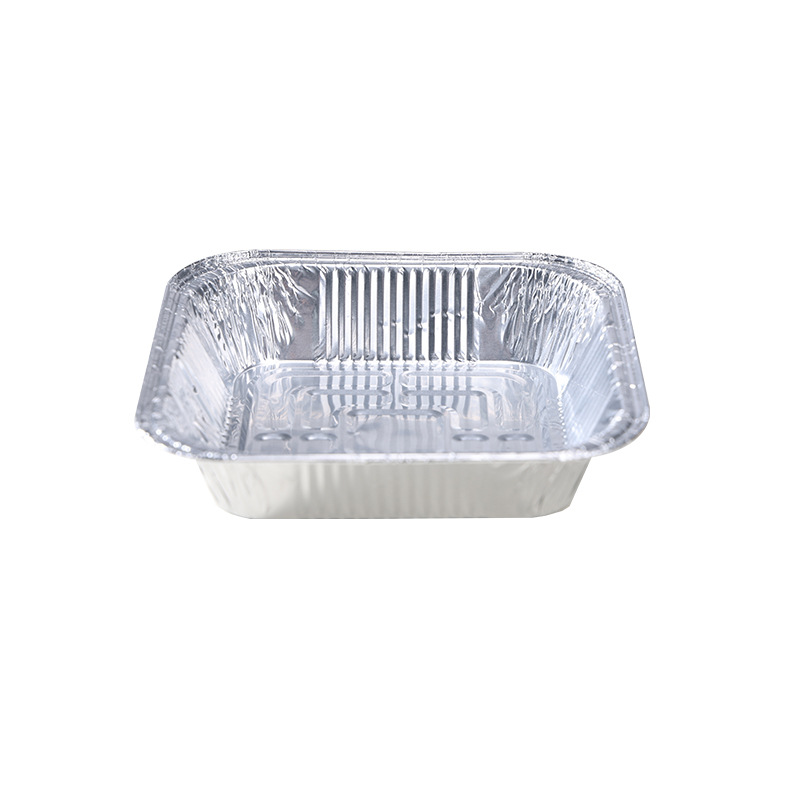 Caja de papel de aluminio, freidora de aire, placa de papel de aluminio, placa de aluminio, placa de papel de aluminio resistente a altas temperaturas, placa de papel de aluminio para hornear, placa de papel de aluminio