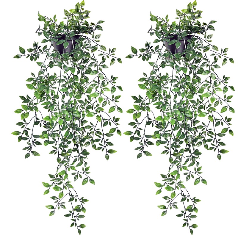 Amazon Simulated Green Plants Hanging Mandala Vines Home Living Room Furnishings Hanging Basket Decoration Hanging Small Potted Plants