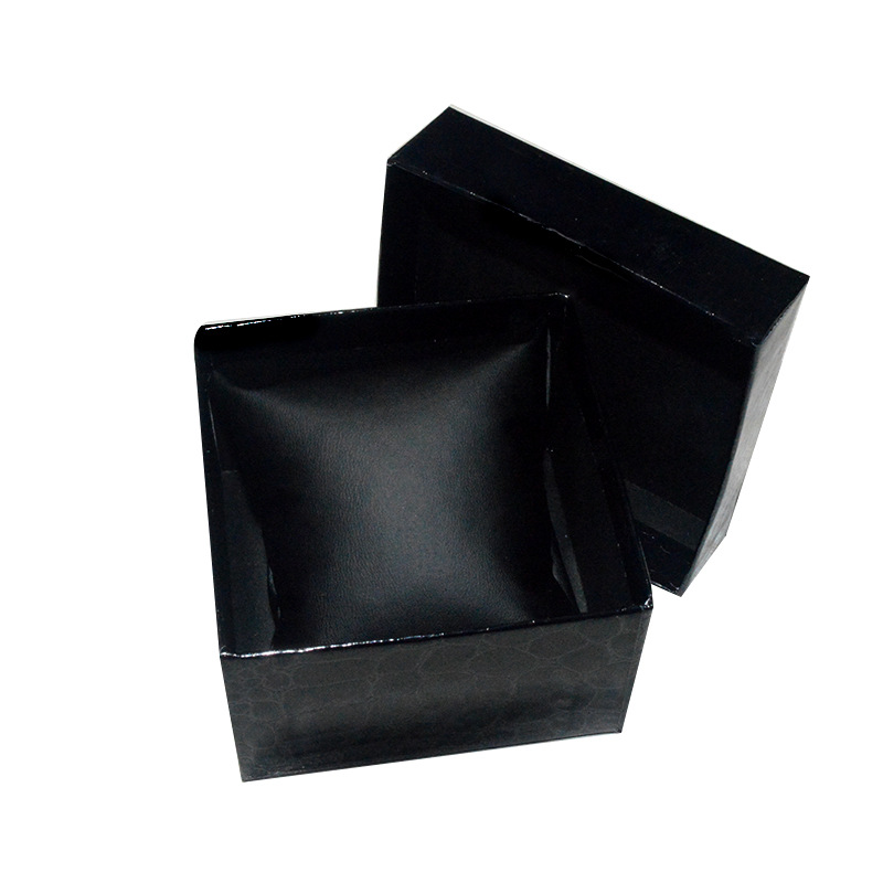 Caja de pulsera de reloj de cocodrilo, caja de collar, caja de exhibición, caja de cartón, fábrica de inventario al por mayor image 3