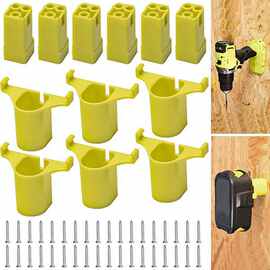 12个 颜色：图片色 材质：塑料 6个工具+6个电池支架适用于Ryobi1