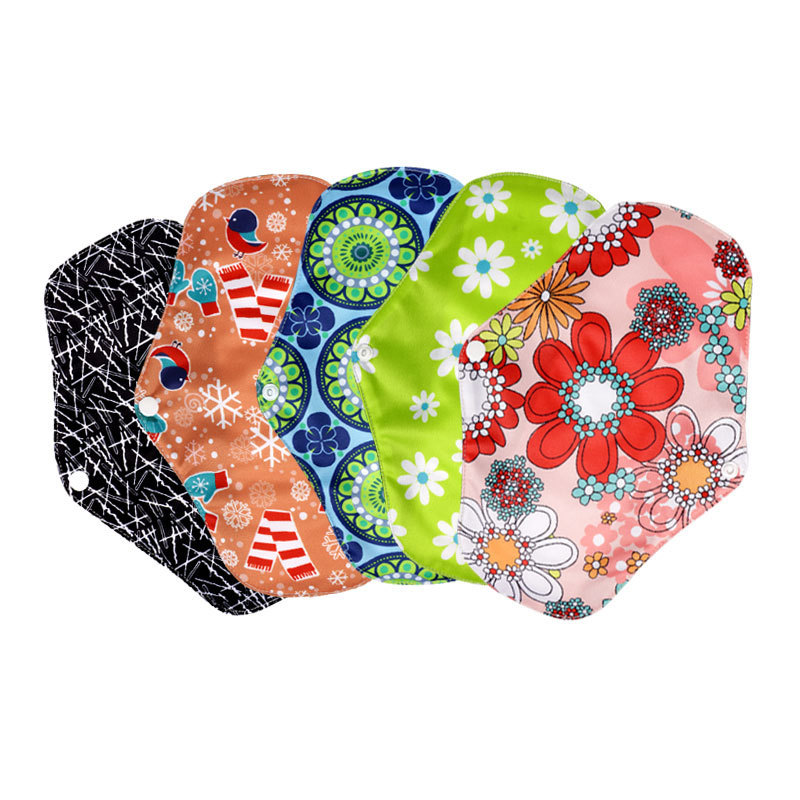 Washable Fleece Sanitary Pads, Washable Menstrual Pads, Women's Menstrual Products, Washable Sanitary Napkins, Washable Cloth Pads