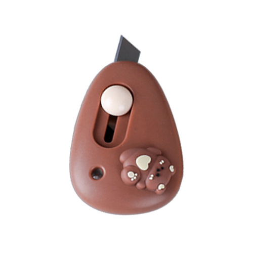 Cute cartoon style craft knife, mini portable small knife, unboxing knife, opening box package, office paper cutting knife