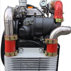 22kw/30馬力二重シリンダ空冷ターボ増圧ディーゼルエンジン