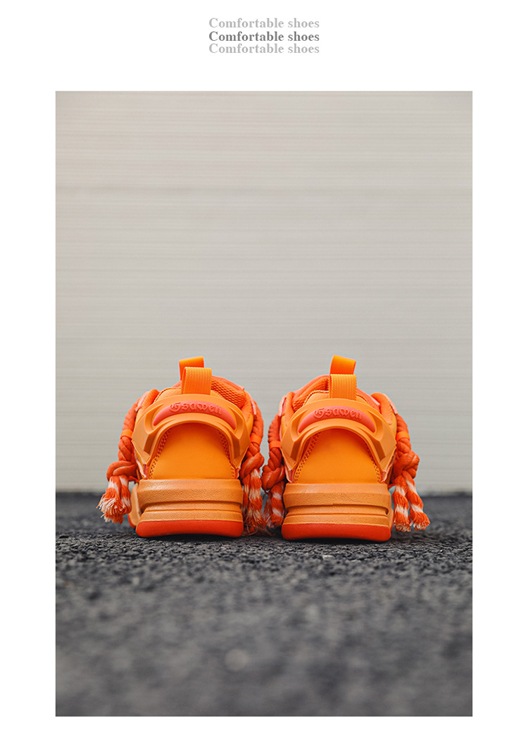 Novos sapatos esportivos masculinos de outono de 2024, sola grossa e antiderrapante, versão coreana, moda moderna, design de nicho, sapatos de pão_voghion.com