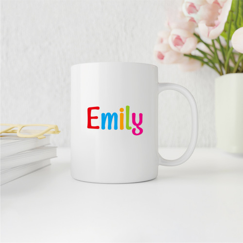 Letter stickers cross-border colorful English letter number combination DIY stickers water cup computer decoration waterproof stickers