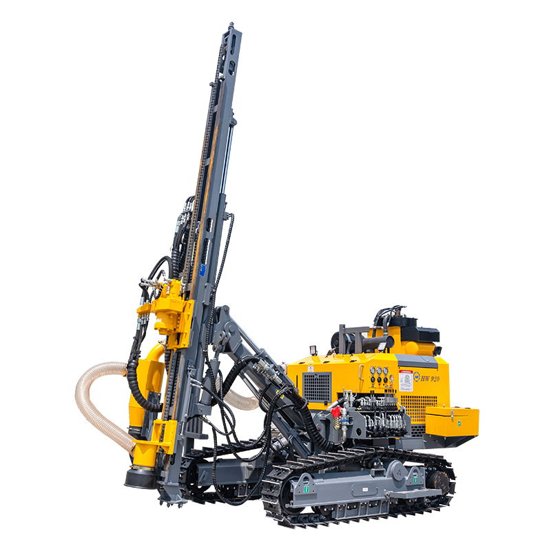 Vehículo de perforación de submarinos Minería neumática Perforación de roca Perforación de voladura Máquina integrada Perforación de perforación Ojo de cañón Perforador de pozo fotovoltaico