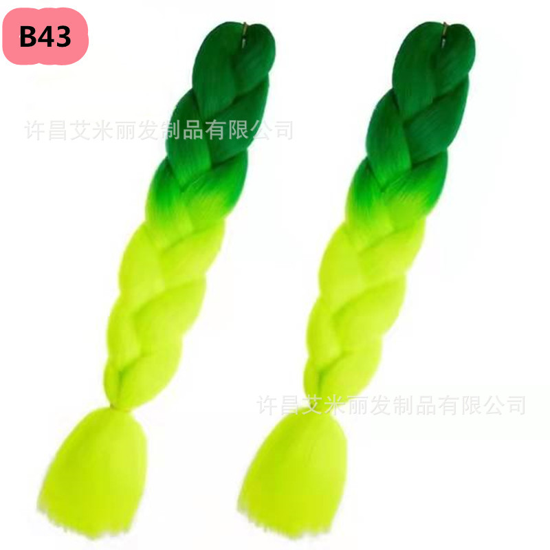 Trenzas africanas con cabello rosa渐 – materiales de alta temperatura, estilo boxeador