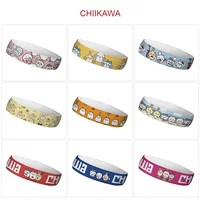 Chiikawa Chiikawa периферийная спортивная повязка на голову, впитывающая пот, нескользящий головной платок, мужская и женская модная высокоэластичная резинка