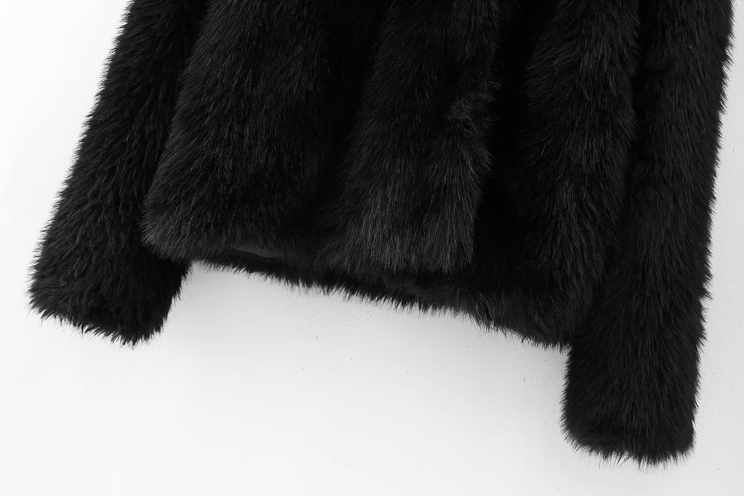 1330g Weight Faux Fur Coat Outerwear Type Long Sleeve Sleeve Length Single Breasted Placket Type Polyester Fabric Type Long Top Length Coat Tops Type Holiday Occasion Turndown Neckline Loose Fit Type Solid Color Pattern Winter, Autumn Season Women's Gender Pocket Design Elegant, Streetwear Style Women's Elegant Streetwear Solid Color Pocket Single Breasted Coat Faux Fur Coat 25