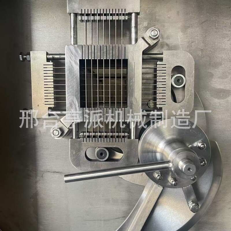 商用350型冻肉切丁机全自动切条切丁大型微冻肉牛肉鸡胸肉切丁机|undefined