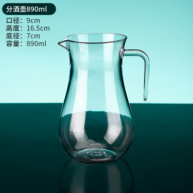 アクリルケトル、プラスチック飲料ジュースケトル、高温耐性レストランケトル、業務用バーケトル|undefined