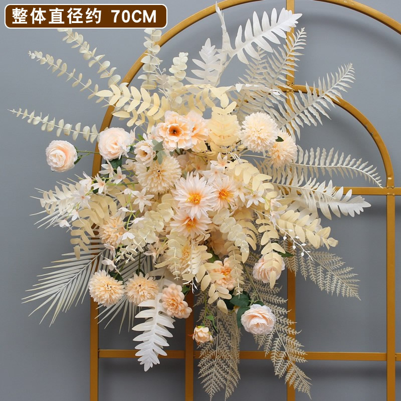 Champagne eucalyptus flowers